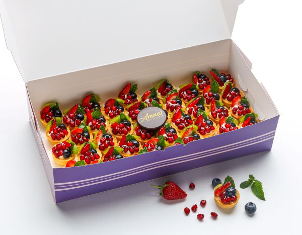 Box of Fresh Fruit Tart