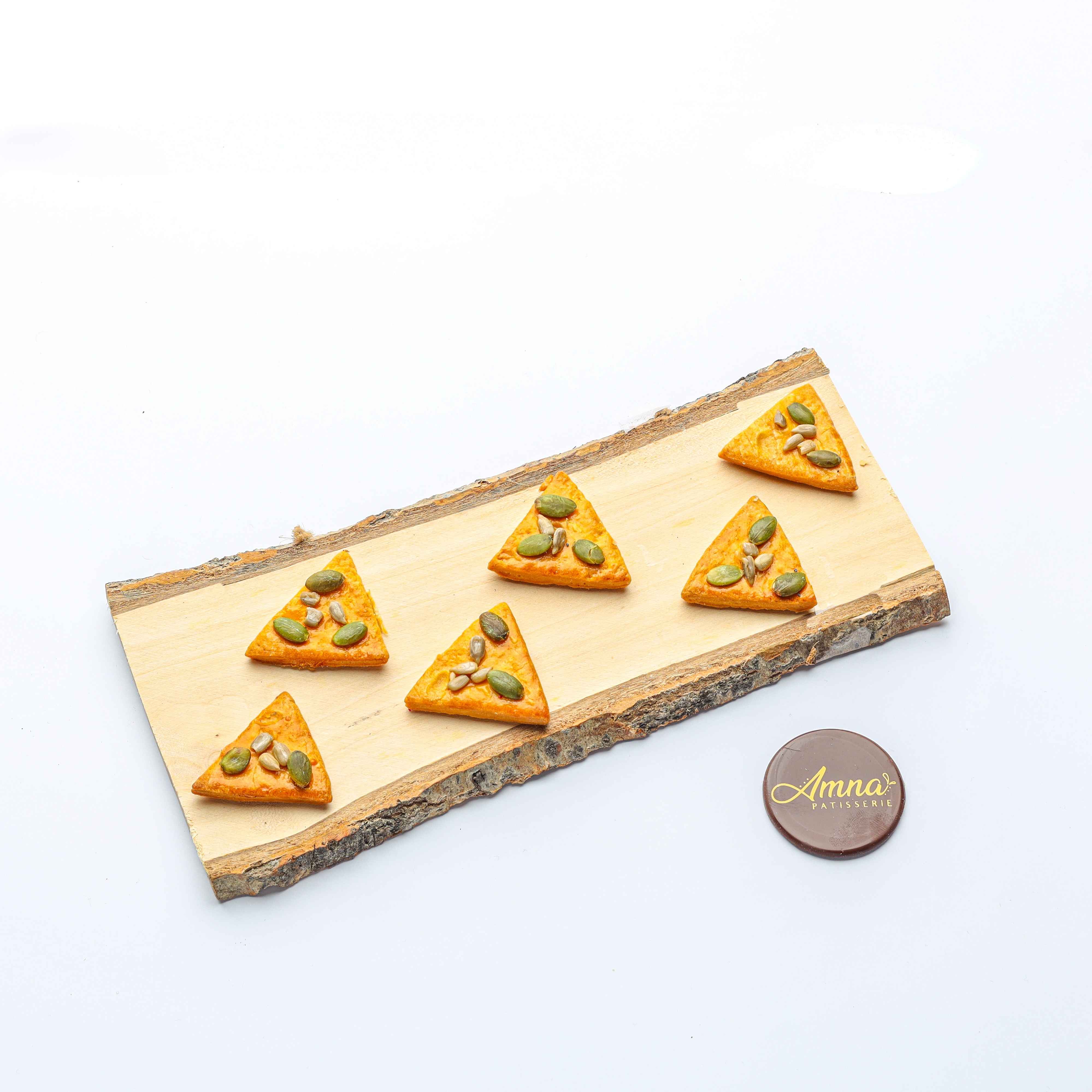 Salty Triangle Pumpkin Biscuit