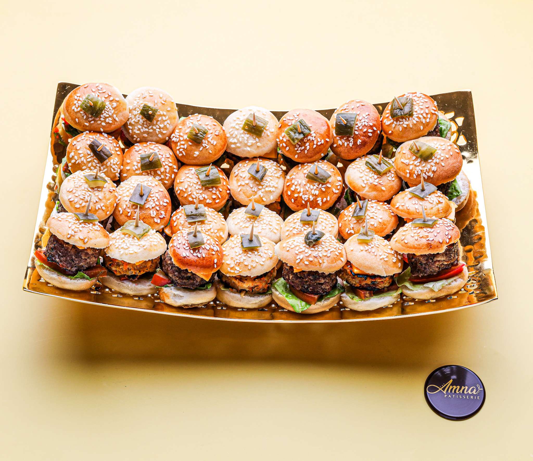 The Gourmet Burger Tray