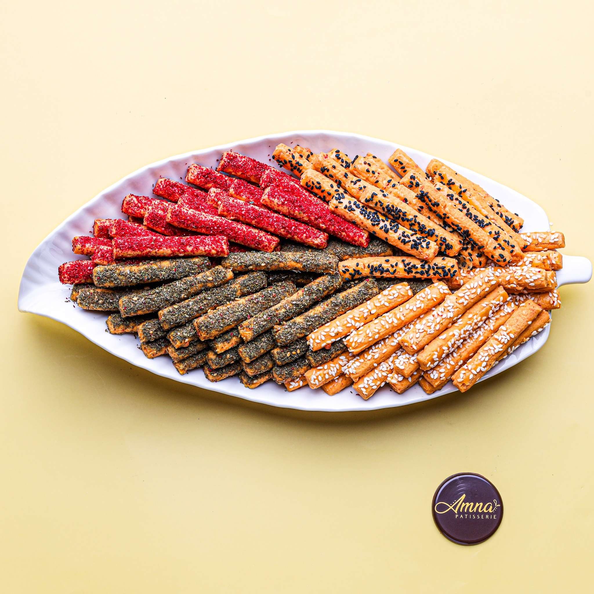 Long Biscuit Leaf Platter